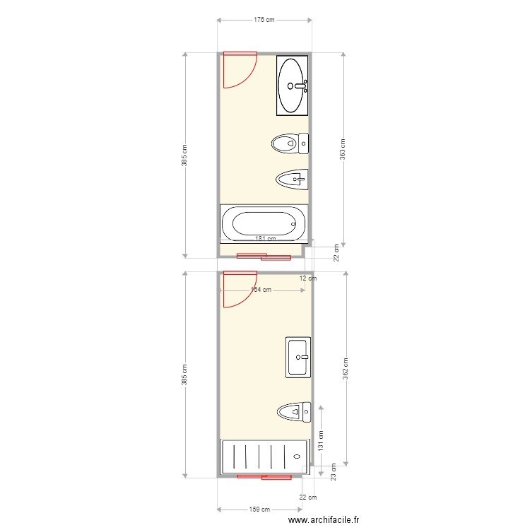 JAVIER CARRIZOSA BAÑO. Plan de 0 pièce et 0 m2