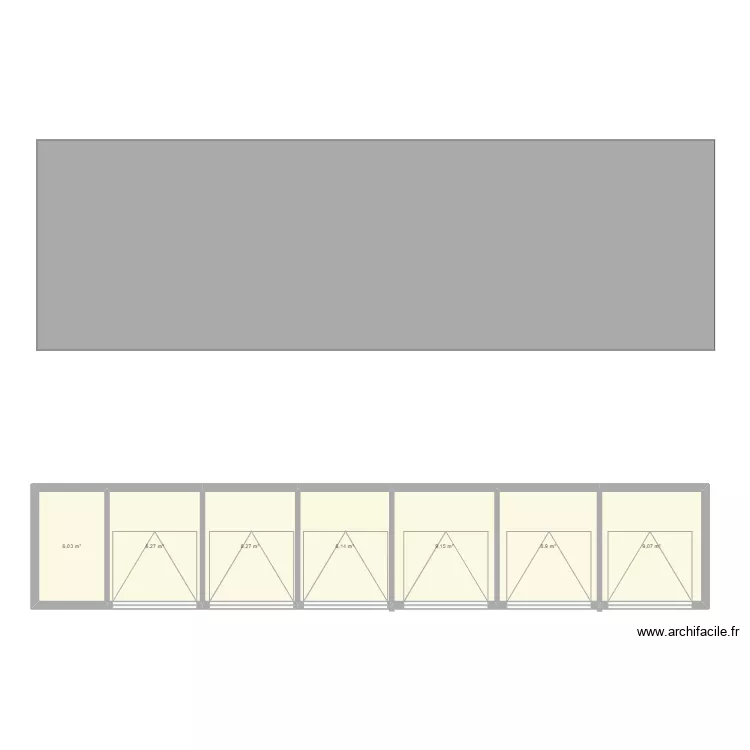 toiture et facade. Plan de toiture et facade. Plan de