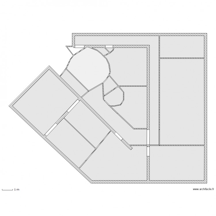 ornano. Plan de 0 pièce et 0 m2