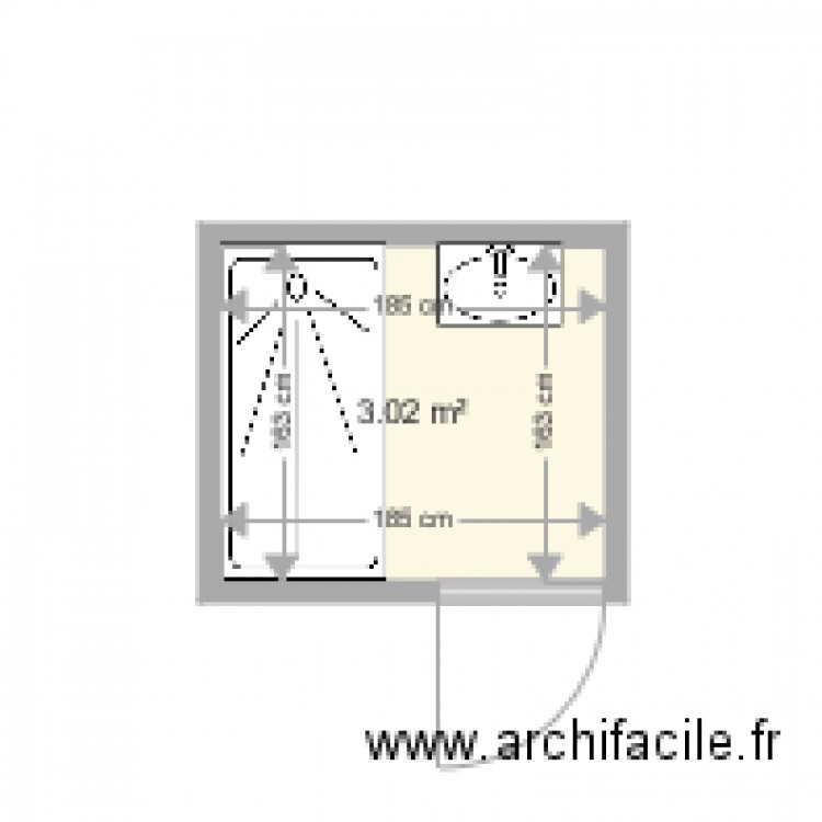 FLAMANE. Plan de 0 pièce et 0 m2