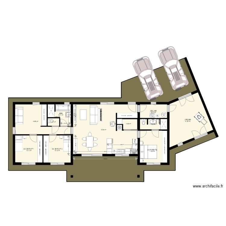 gastes final 110m2 07 nov. Plan de 0 pièce et 0 m2