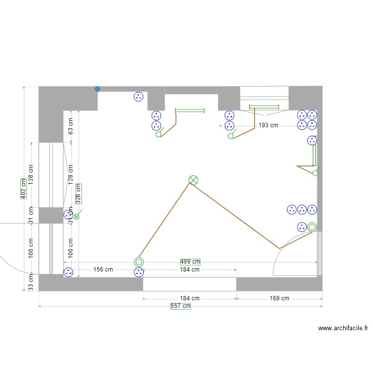 cuisine BC meubles. Plan de 0 pièce et 0 m2