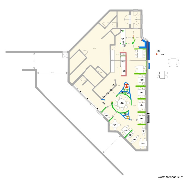 Restaurant Sushi World 20190107. Plan de 0 pièce et 0 m2