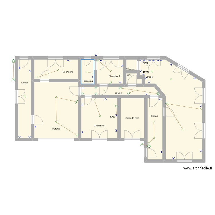 archifacilesauvregarde1. Plan de 0 pièce et 0 m2
