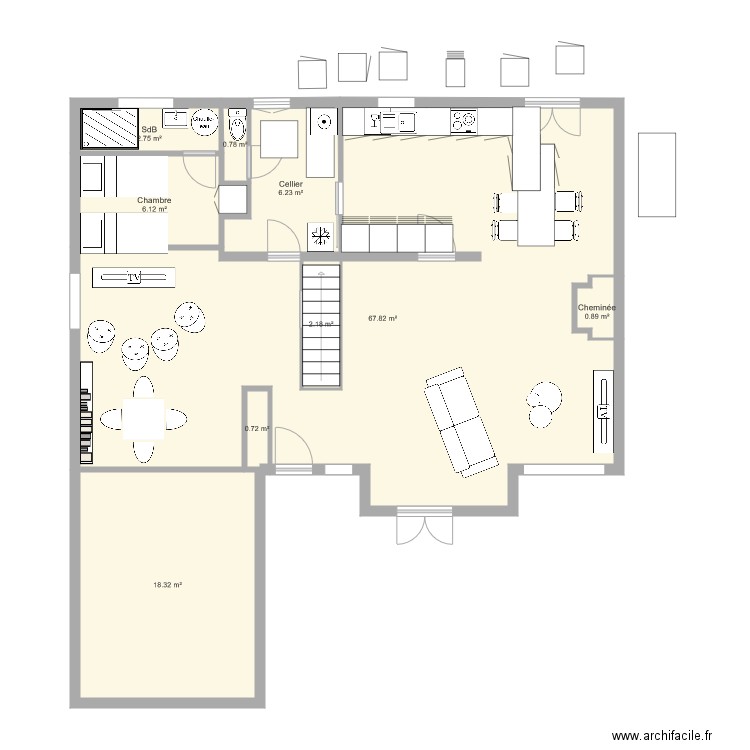 PontArche11. Plan de 0 pièce et 0 m2