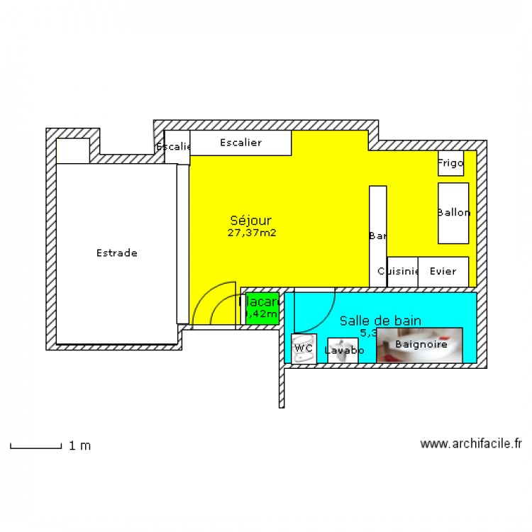 Saint-Servan_1er_niveau_1. Plan de 0 pièce et 0 m2