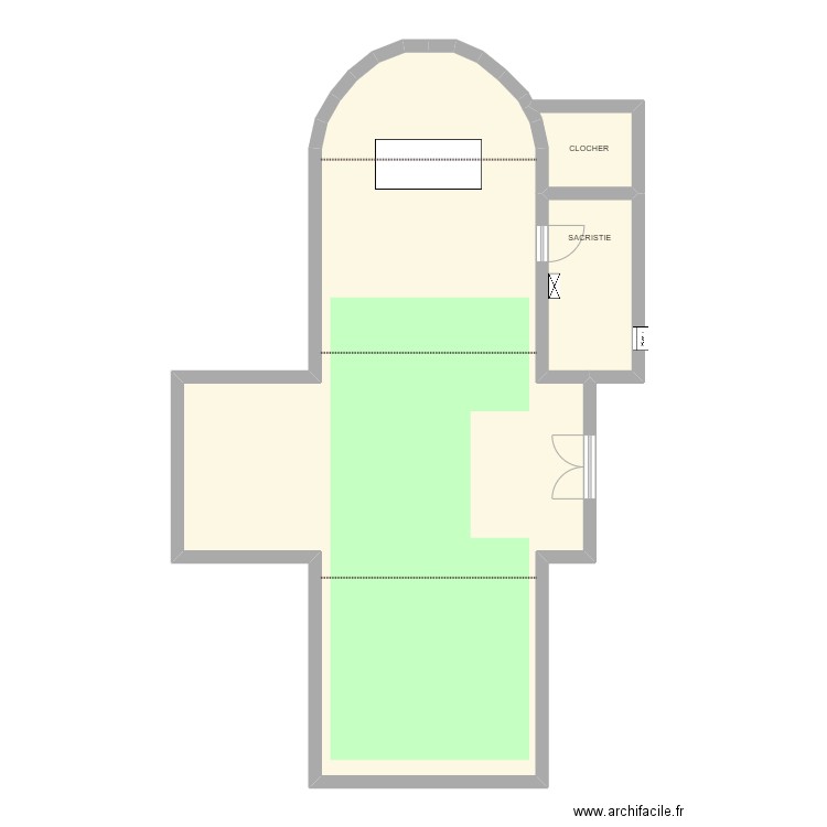 ENTRAGUES. Plan de 3 pièces et 98 m2