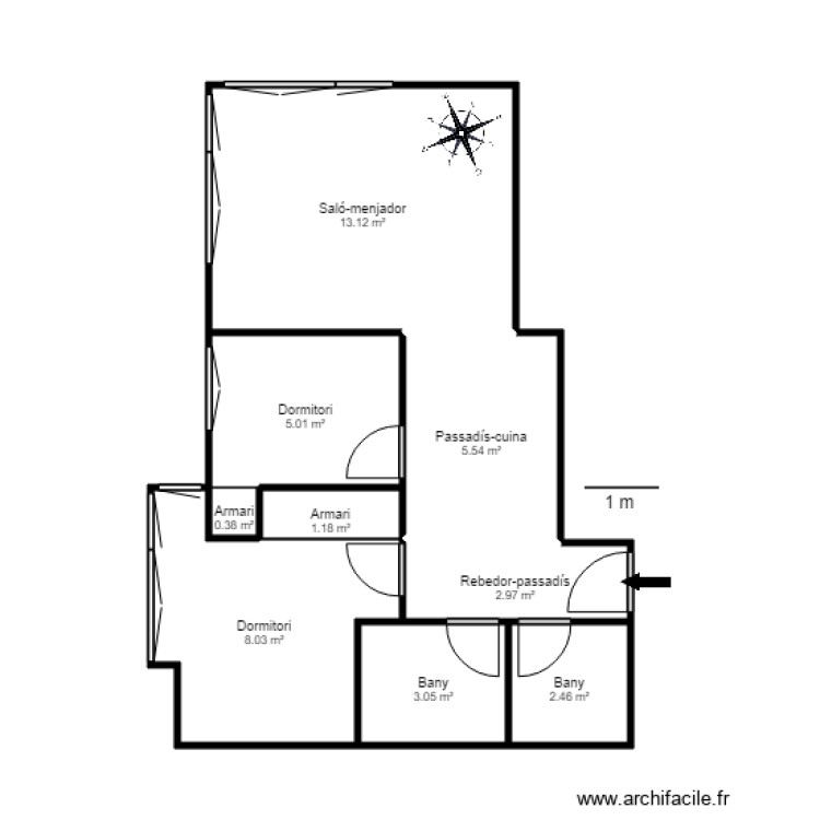 ED PRINCESA BLOC A PAS DE LA CASA. Plan de 0 pièce et 0 m2