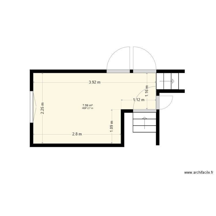 cuisine 1. Plan de 0 pièce et 0 m2