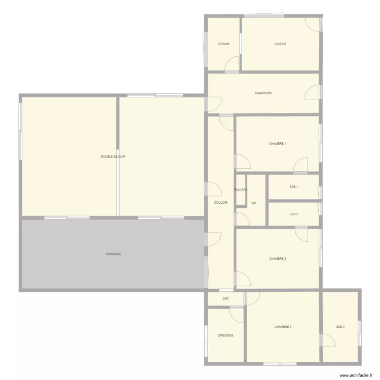 NGOUEDI 2. Plan de NGOUEDI 2. Plan de