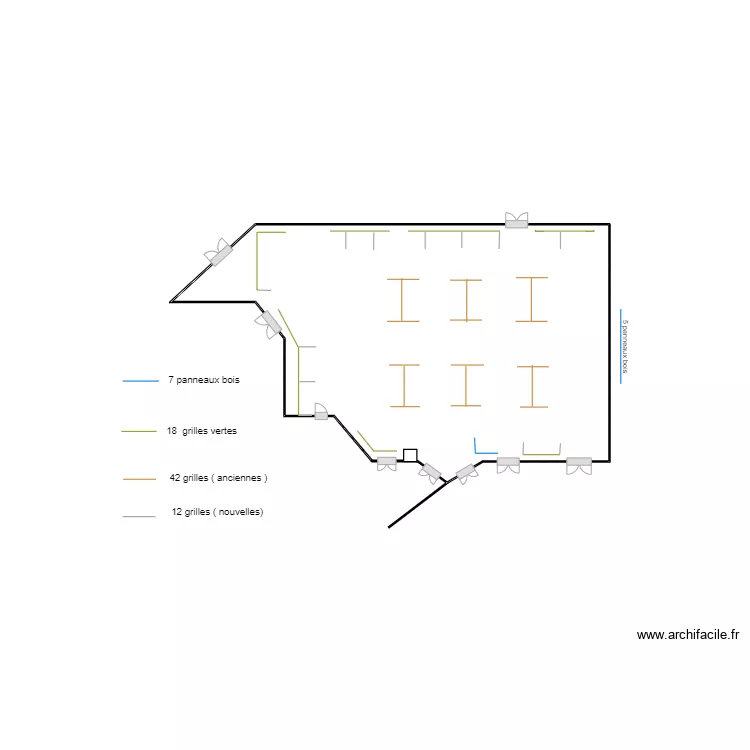 salon d art . Plan de 