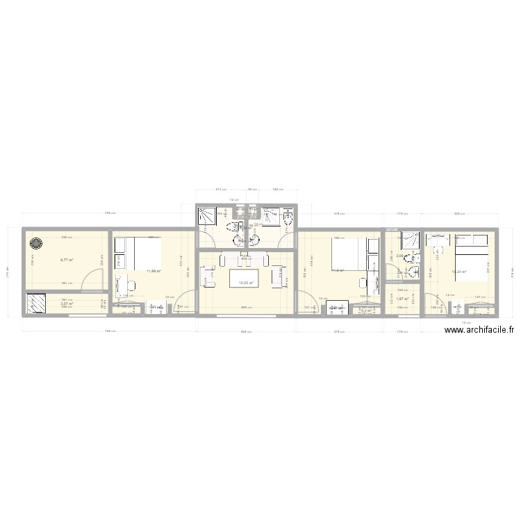  elevation choix  position SE . Plan de 0 pièce et 0 m2