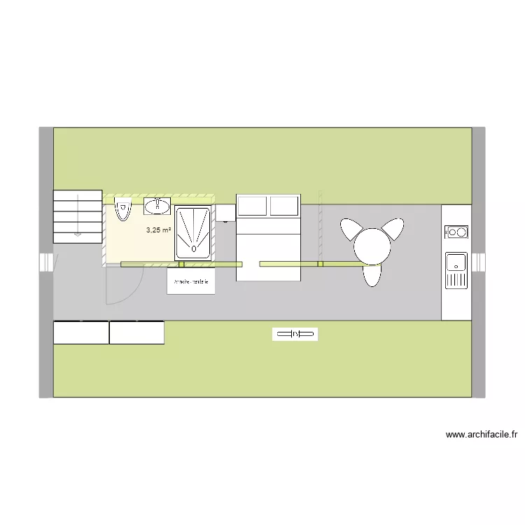 Combles 87 P&eacute;rigueux. Plan de 