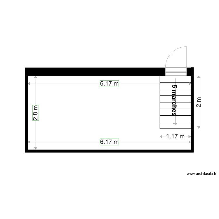 Coté EST. Plan de 0 pièce et 0 m2