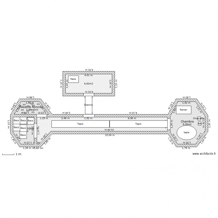 Maison Poup'. Plan de 0 pièce et 0 m2