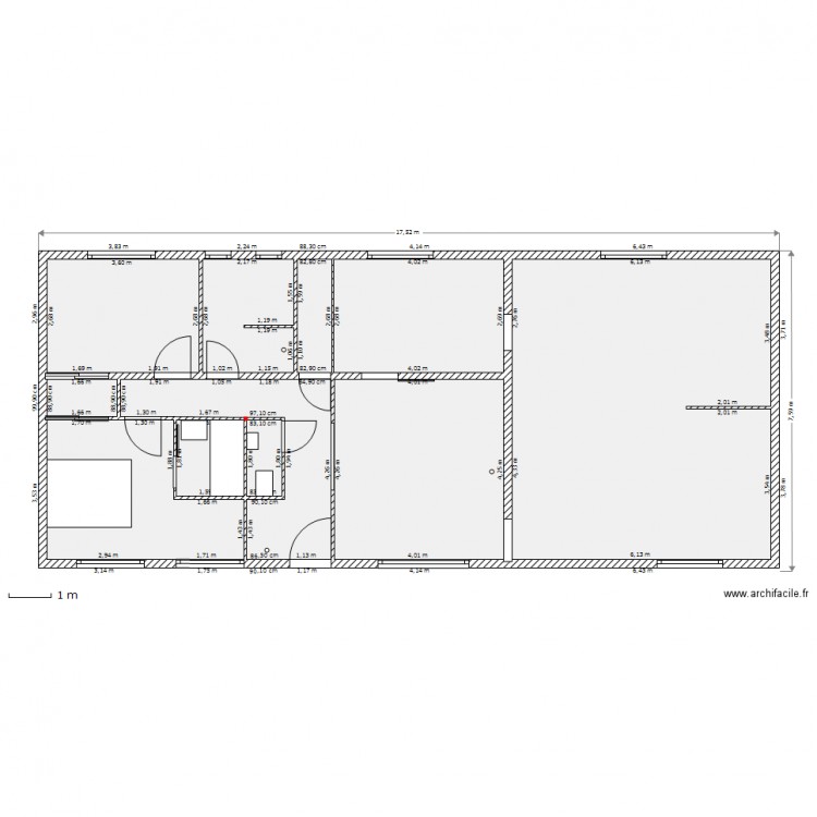 Etage de Vie SB5. Plan de 0 pièce et 0 m2