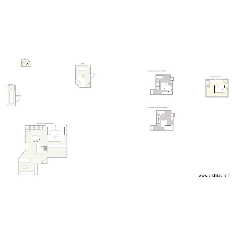 maison MICHAUDEL. Plan de 0 pièce et 0 m2