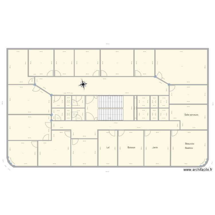 Couperigne Studia. Plan de 0 pièce et 0 m2