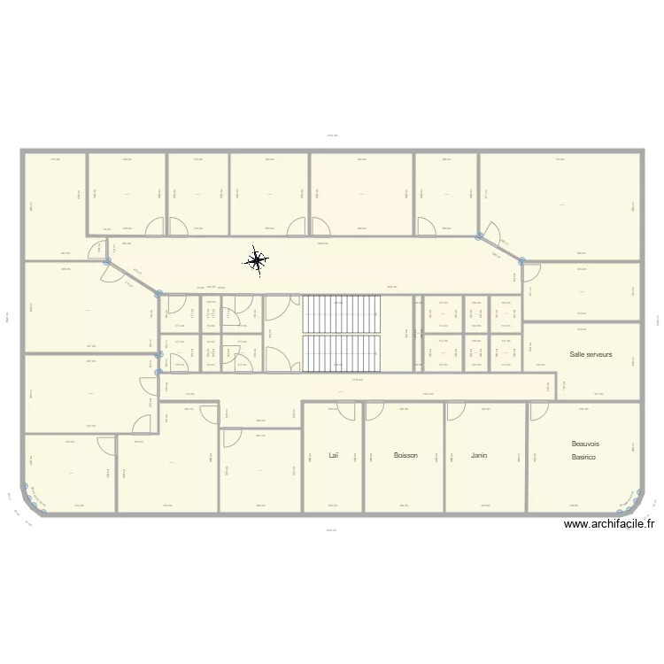 Couperigne Studia. Plan de 