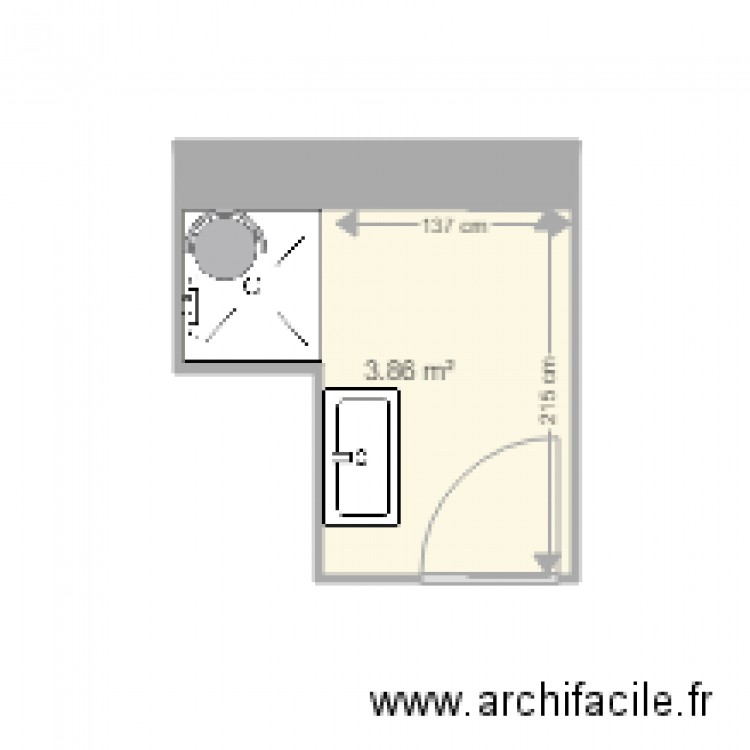 plan dumas après sdb . Plan de 0 pièce et 0 m2