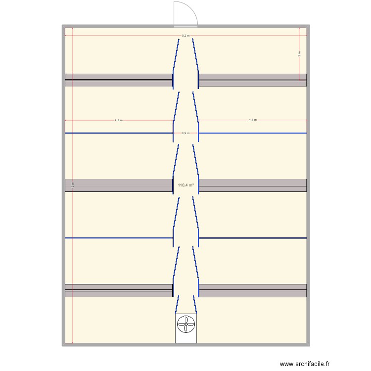 le roux. Plan de 0 pièce et 0 m2