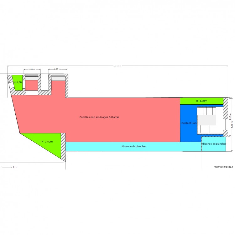 ACTUEL  Niveau 2 . Plan de 0 pièce et 0 m2