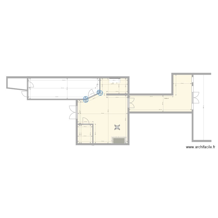 RESTO SERIGNAN CASA BELLA. Plan de 0 pièce et 0 m2