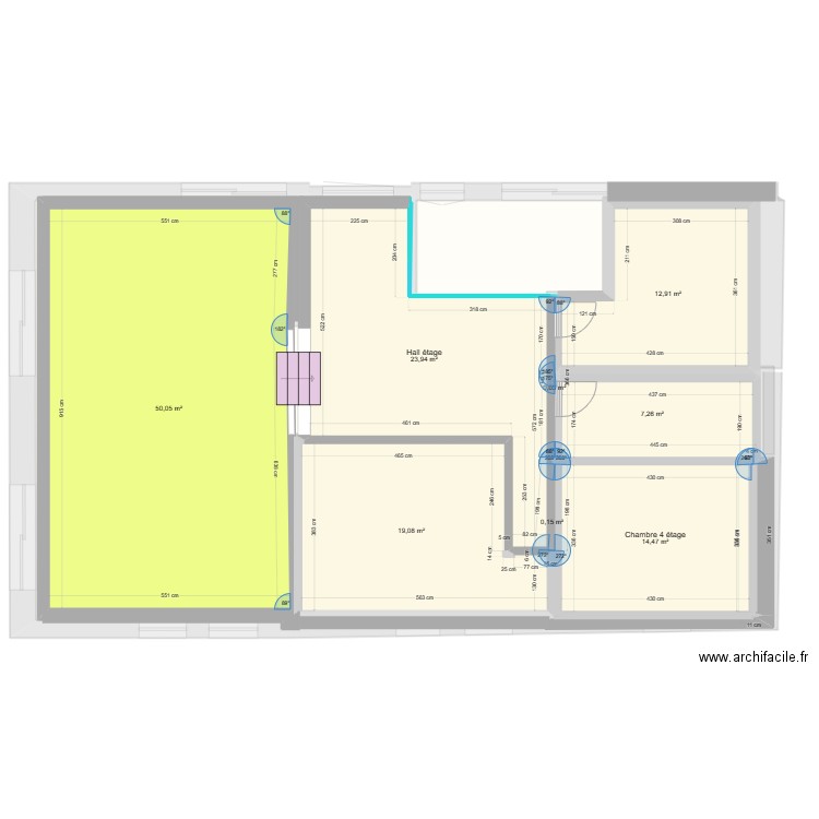 Maison Ecuelles Version 28082023. Plan de 13 pièces et 281 m2