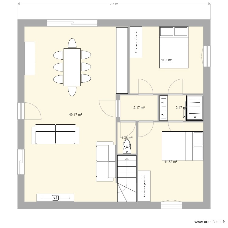 maison secondaire. Plan de 0 pièce et 0 m2