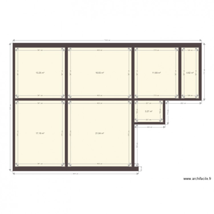 montagnard. Plan de 0 pièce et 0 m2