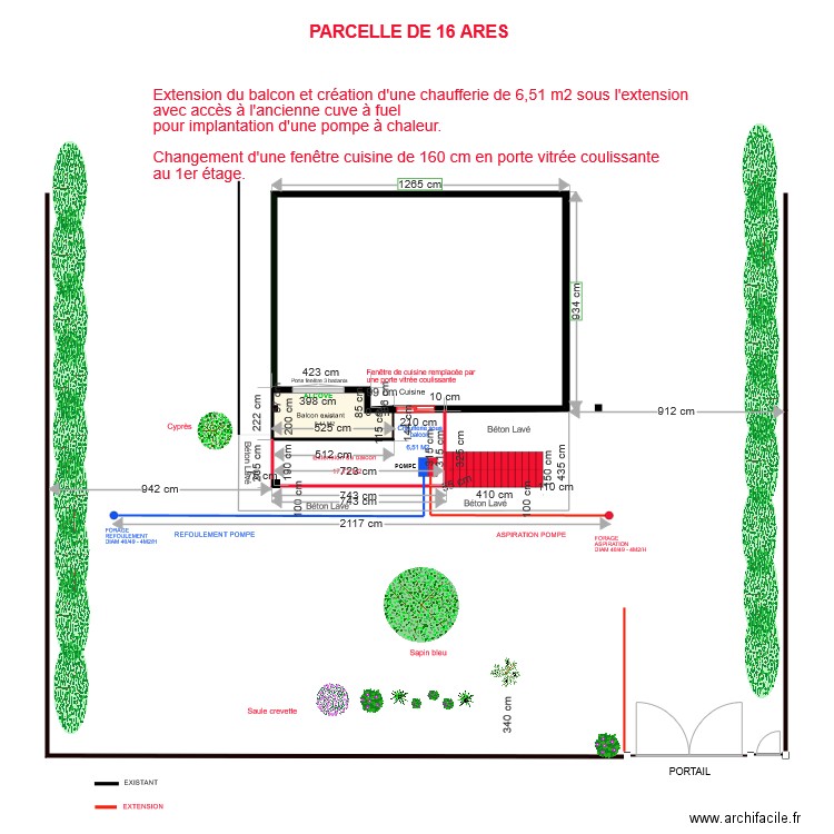 Aménagements Extérieurs. Plan de 0 pièce et 0 m2