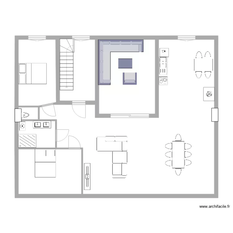 corcieux 2eme Etage Nouveau. Plan de 