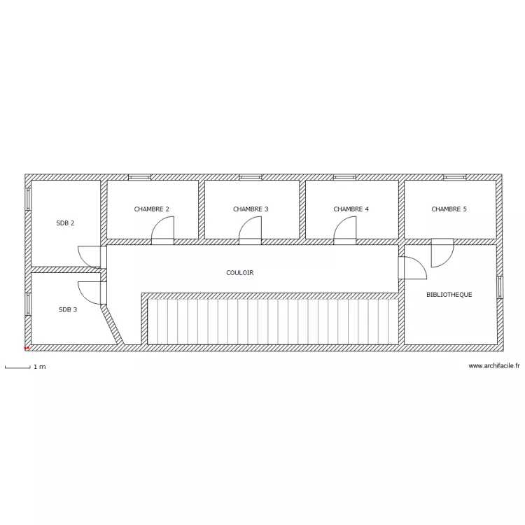 GAUDIOT 1ER. Plan de GAUDIOT 1ER. Plan de