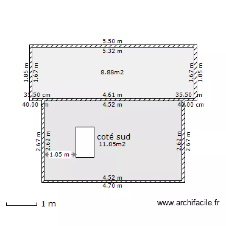 Rucher face sud. Plan de Rucher face sud. Plan de