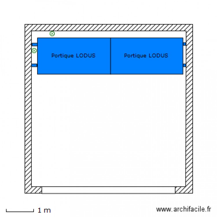 Plan Double 2. Plan de 0 pièce et 0 m2