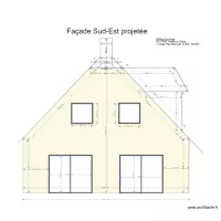 Facade SE projet&eacute;e