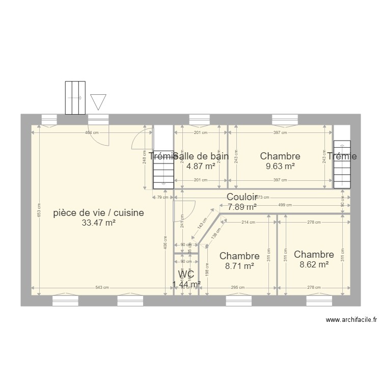 CHABOT J. Plan de 0 pièce et 0 m2