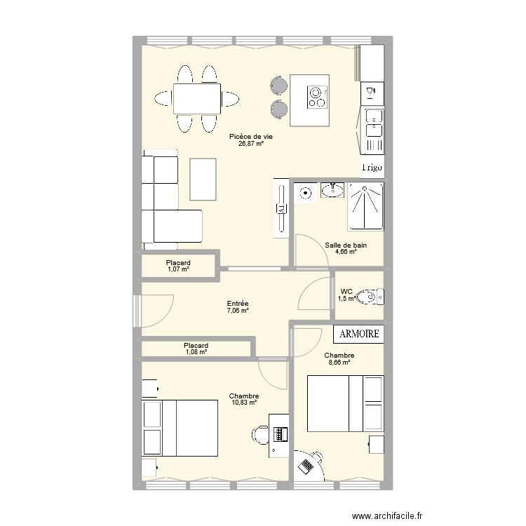 SOUDANI. Plan de 0 pièce et 0 m2