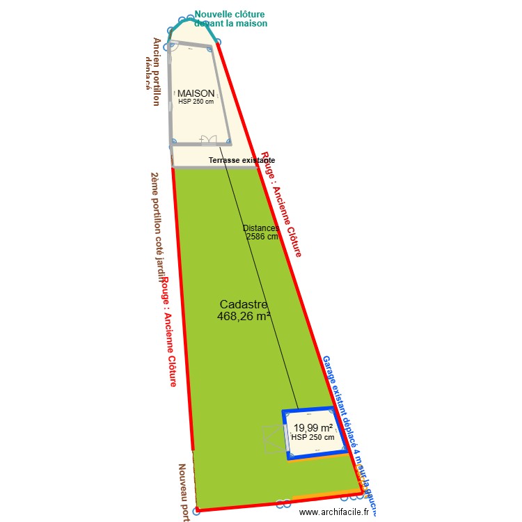 FLEURY. Plan de 0 pièce et 0 m2
