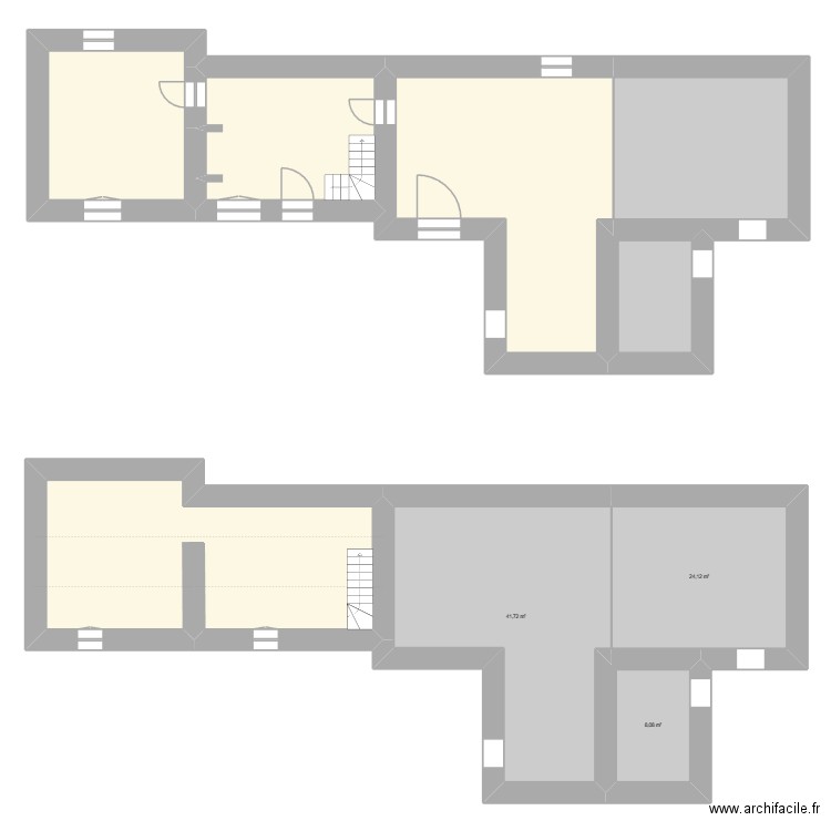DUPONCHELLE Sandrine - CUBJAC. Plan de 9 pièces et 228 m2
