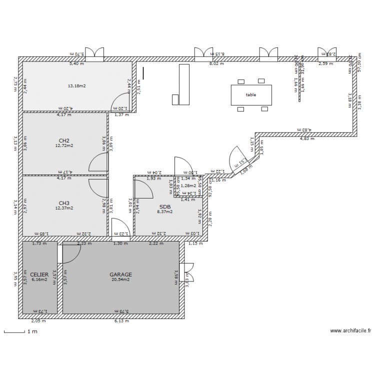 grignon LULU. Plan de 0 pièce et 0 m2