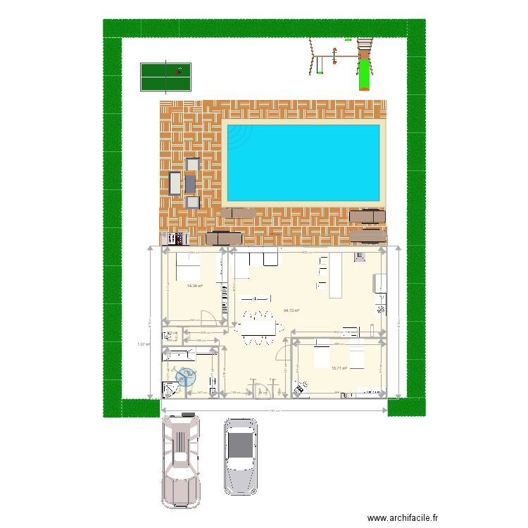 MAISON ANTOINE plus grand. Plan de 0 pièce et 0 m2