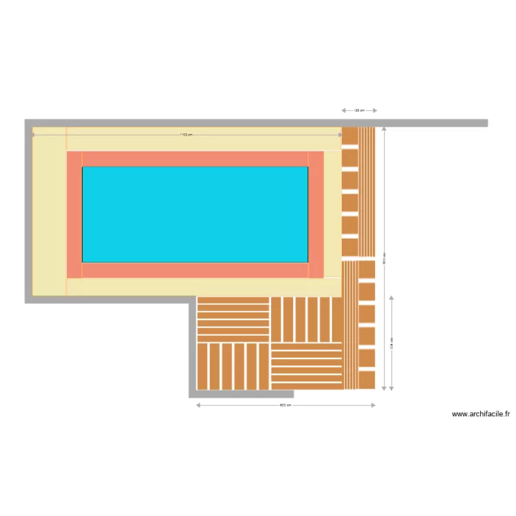 PISCINE CONGO. Plan de PISCINE CONGO. Plan de