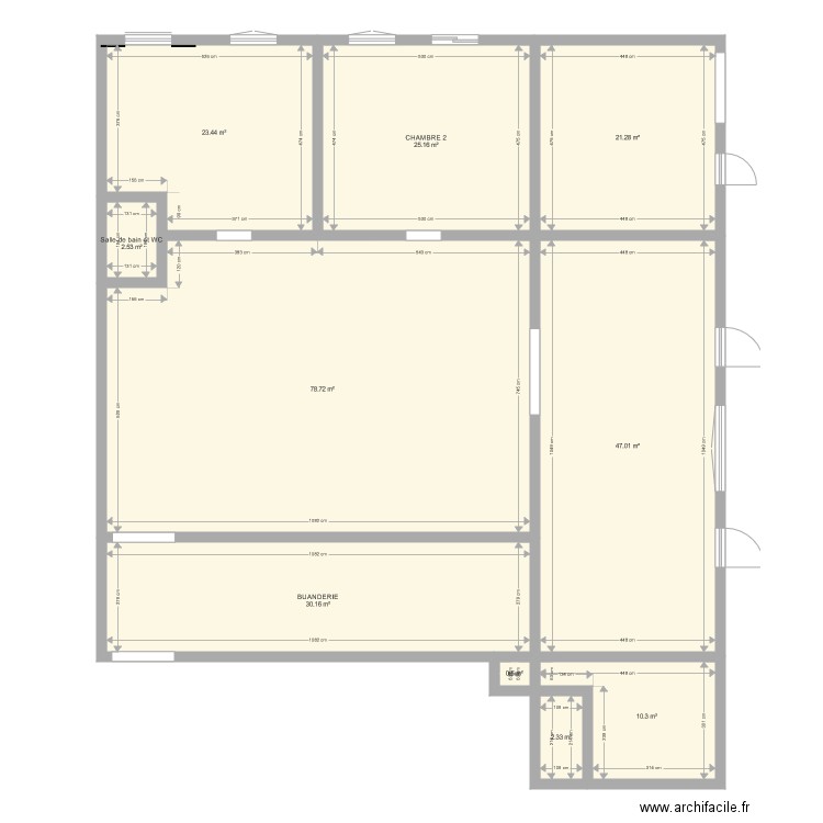 MAISON. Plan de 0 pièce et 0 m2