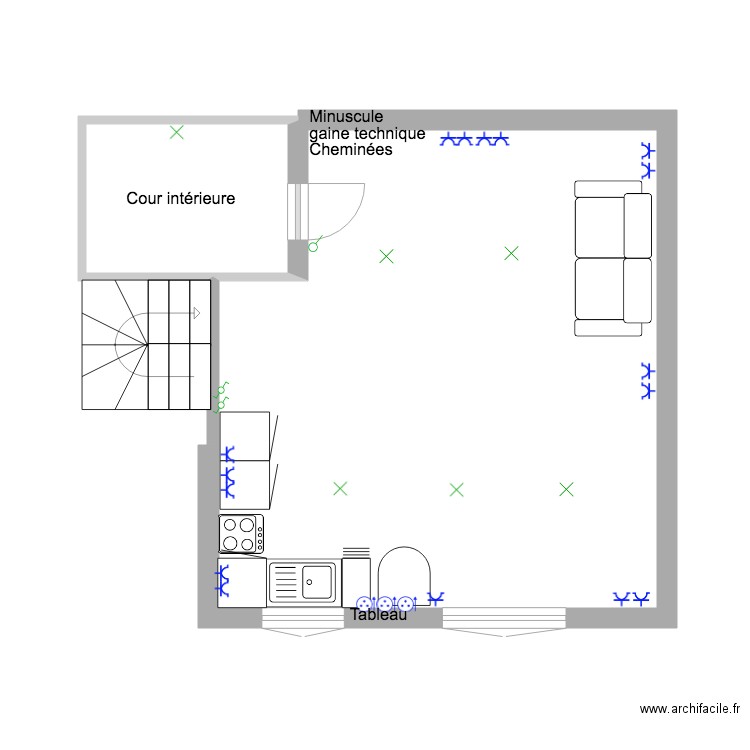 Markelbach 115 2eme étage. Plan de 0 pièce et 0 m2