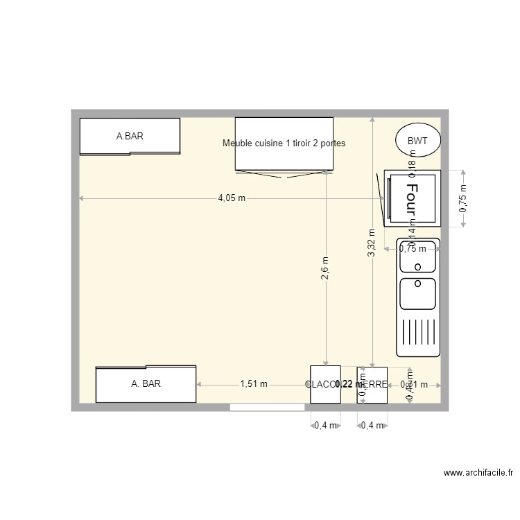 FREDERIC CHETELAT. Plan de 0 pièce et 0 m2