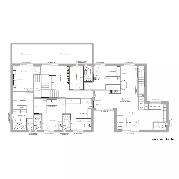 La Salle v10. Plan de 