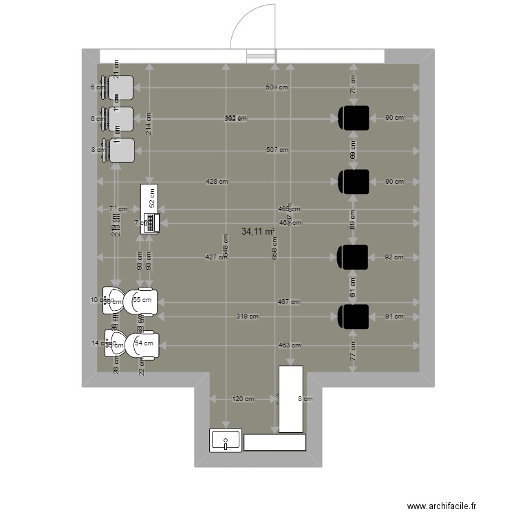TFE. Plan de 0 pièce et 0 m2