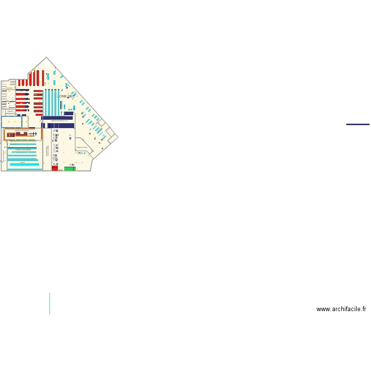 Reuilly Thibaut theo V29. Plan de 15 pièces et 338 m2