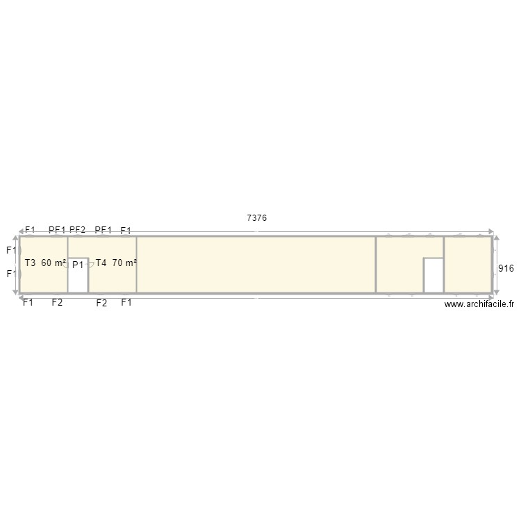 Copro Le Mont Thomas. Plan de 0 pièce et 0 m2